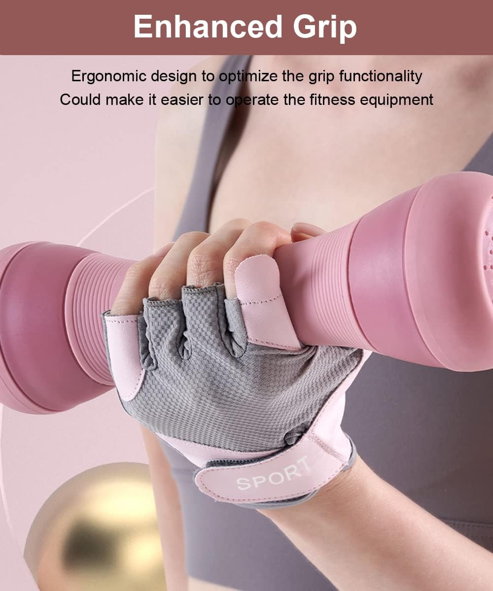 Workout Gloves - Gym & Fitness Gloves for Women, Hand Protection for Working Out - Image 3